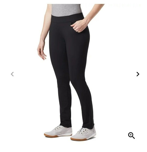 Columbia Pants - Columbia Omni Shade Women's Anytime Casual Pull On Pants Size XL Black